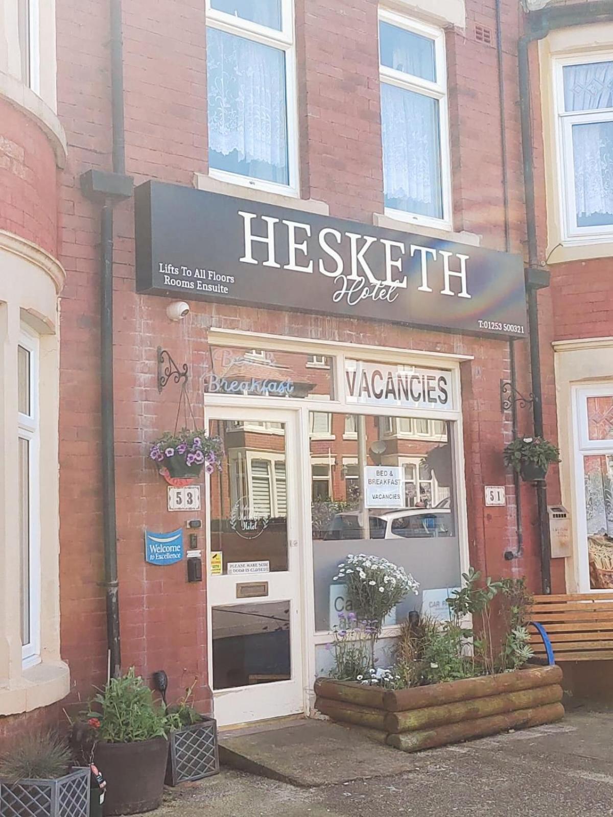 Hesketh Hotel Blackpool Exterior foto